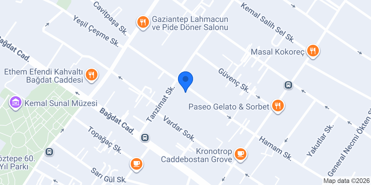 Cadde Eyvan Pide konumu