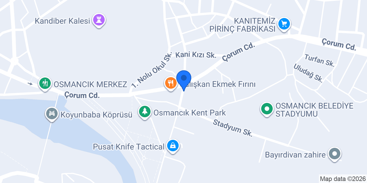 GERMEÇ YAPI MARKET konumu