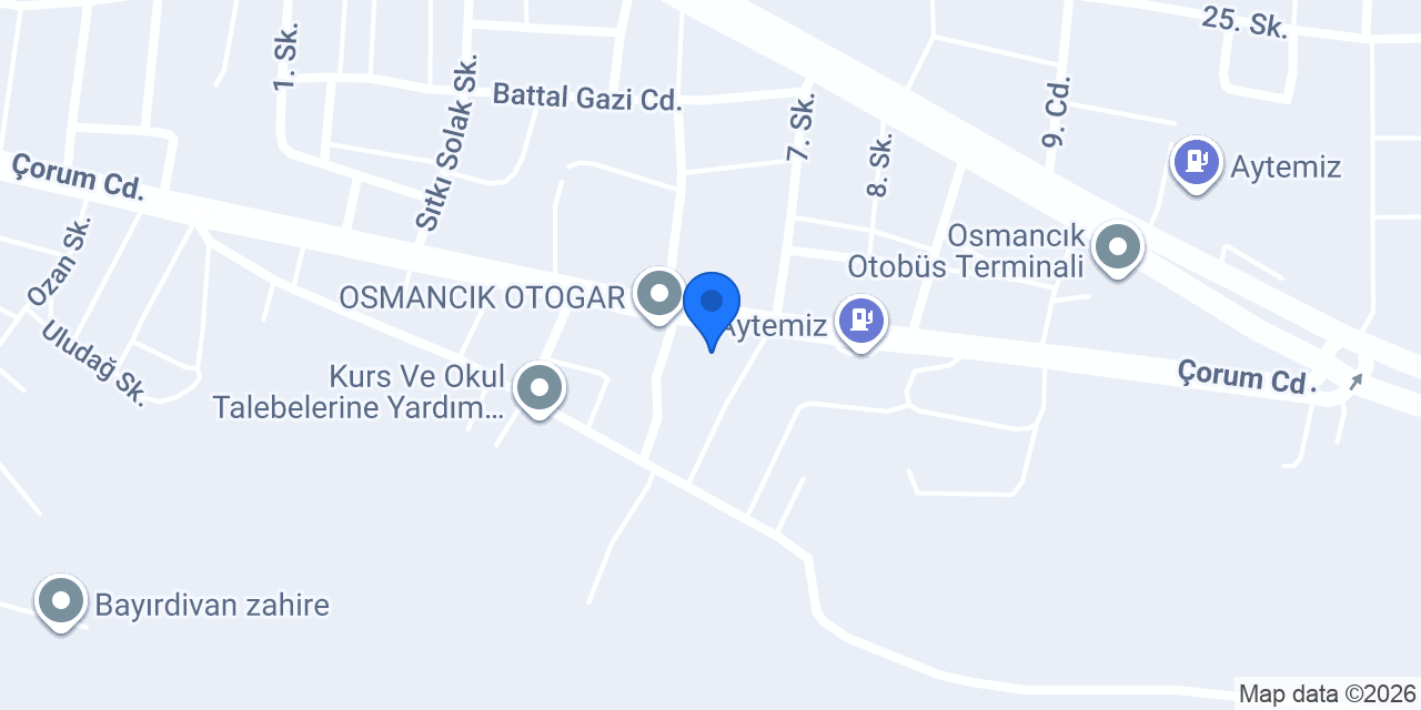 Akça Ticaret 2. El konumu
