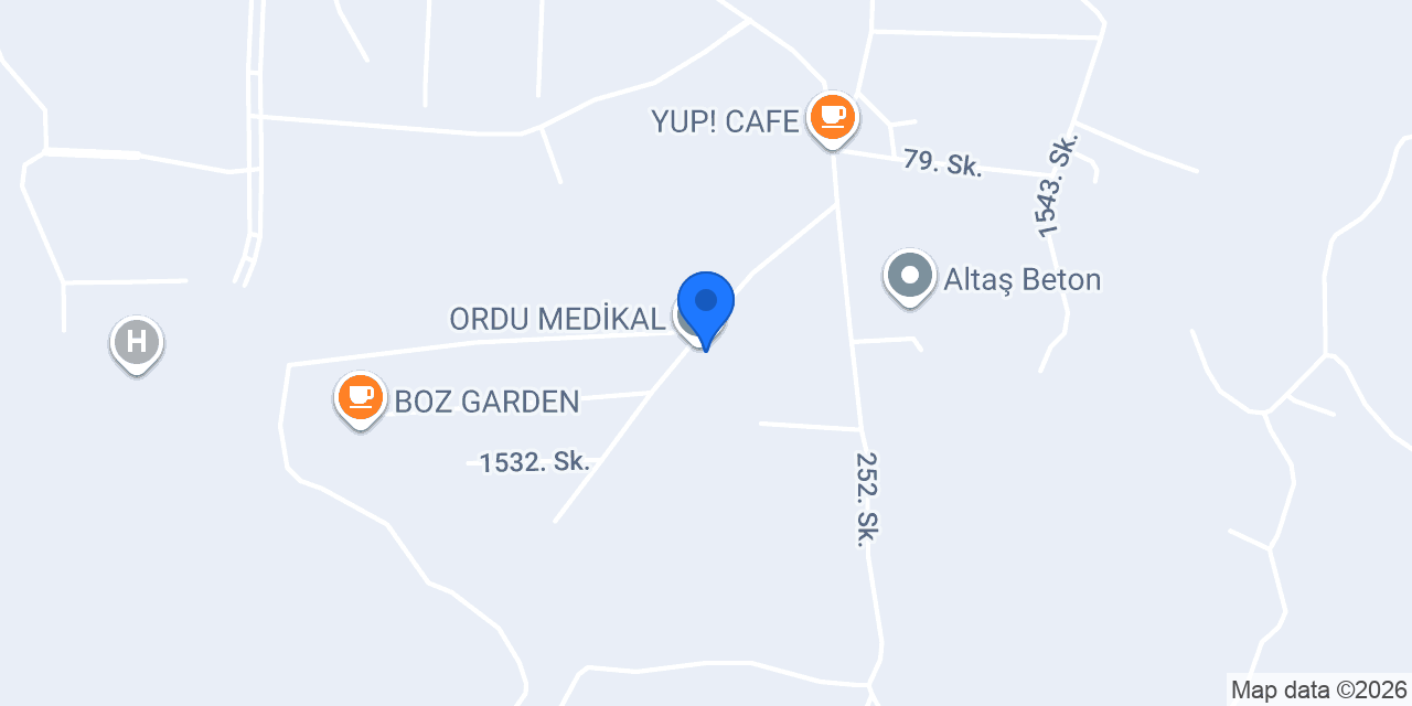ORDU MEDİKAL konumu