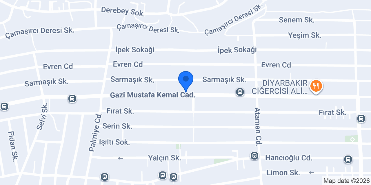 Yücel petshop konumu