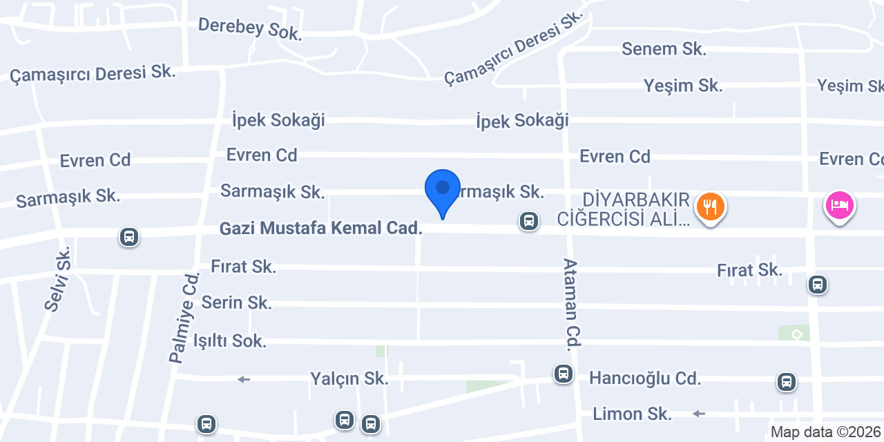 E&D Kırtasiye konumu