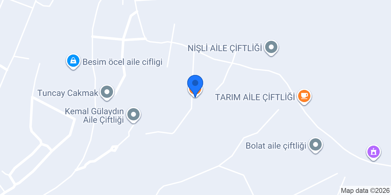 Ali özacar aile çiftliği konumu