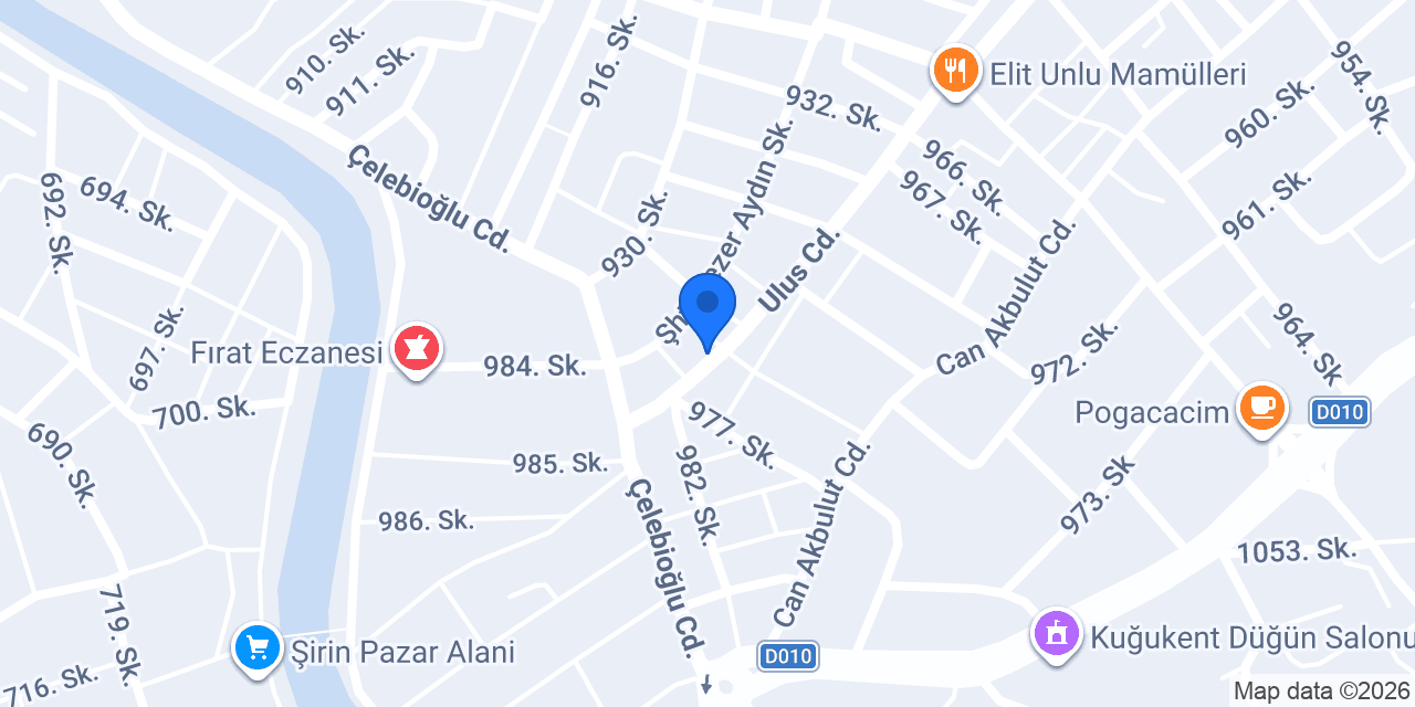 Pilounge Ordu konumu