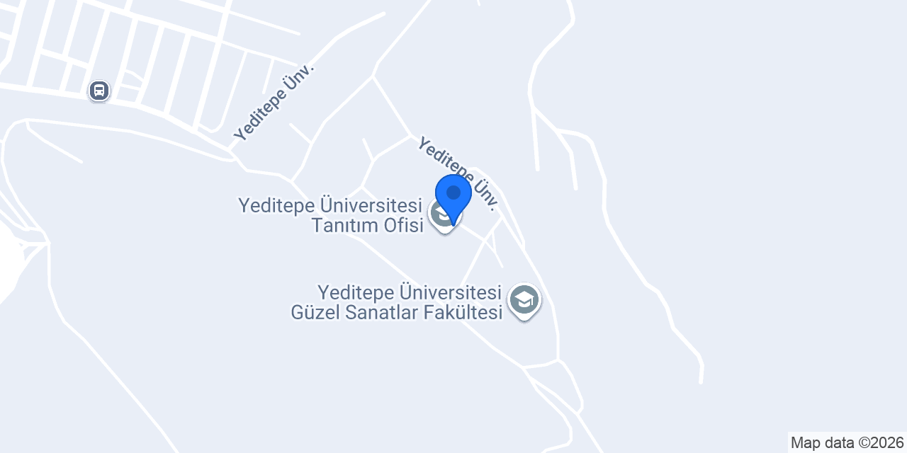 Yapı Kredi - Yeditepe Üniversitesi Şubesi konumu