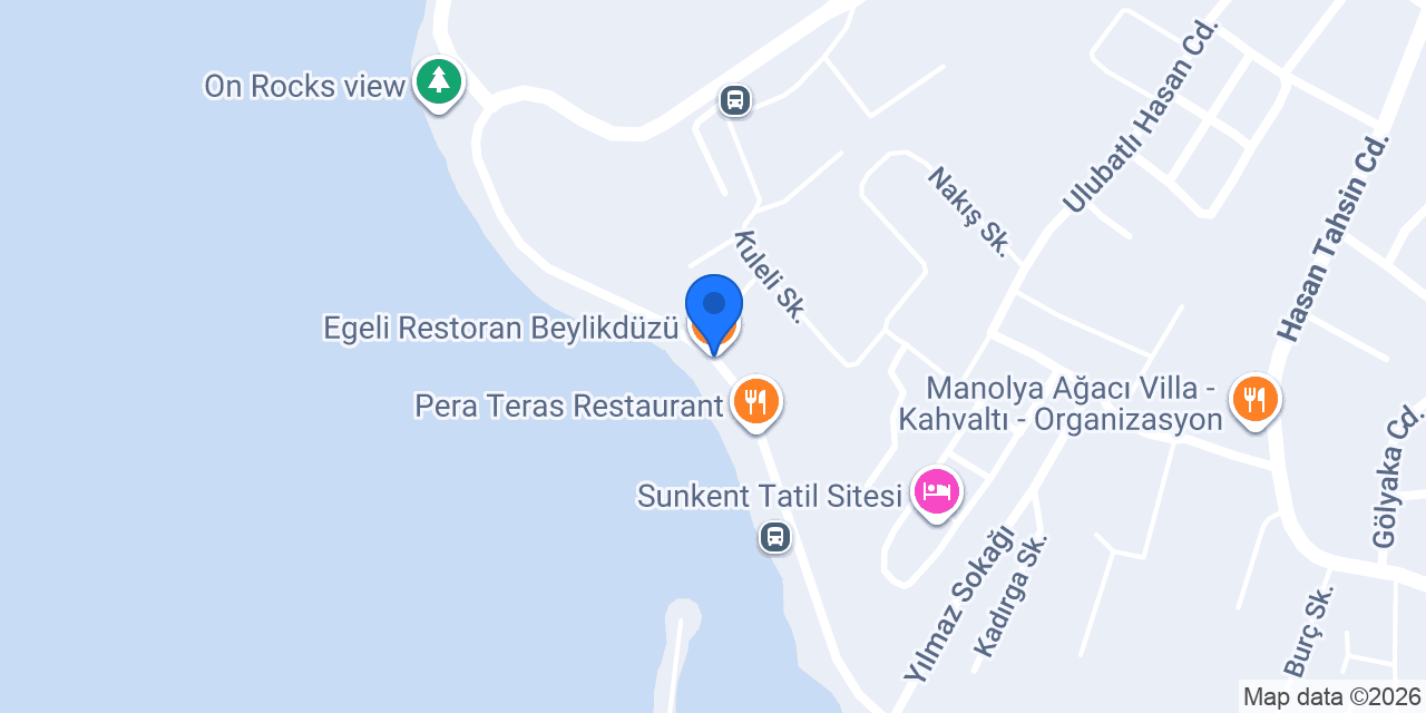 Egeli Restoran Beylikdüzü konumu