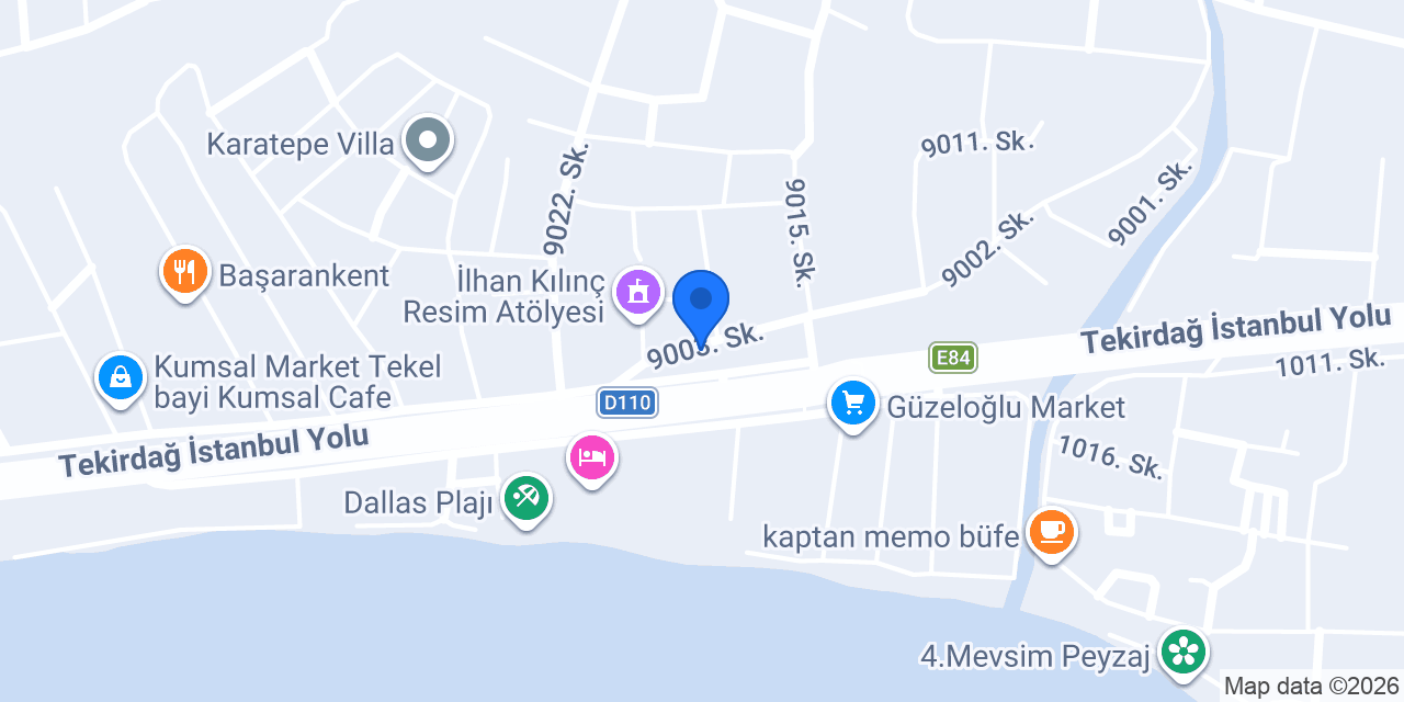 Platin Parke konumu