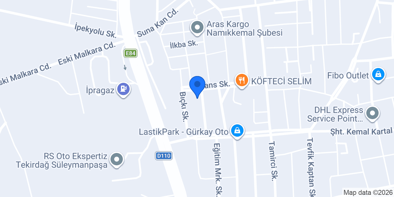 MEMİŞ KAROSER Araç Üst Yapı Sistemleri konumu