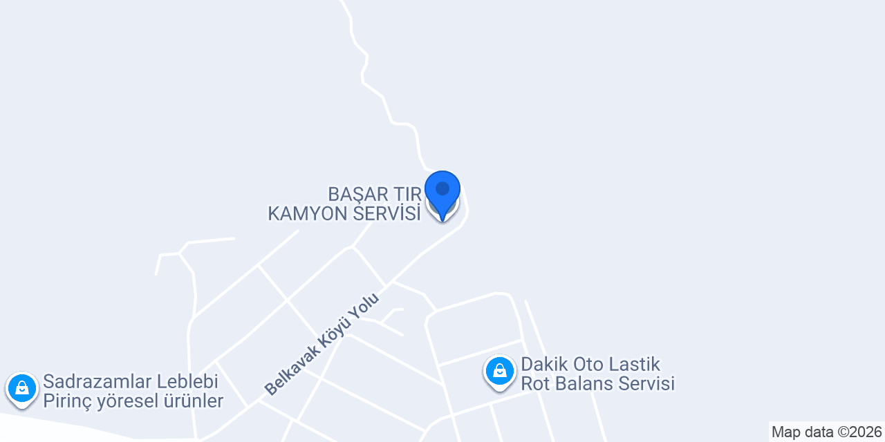 BAŞAR TIR KAMYON SERVİSİ konumu