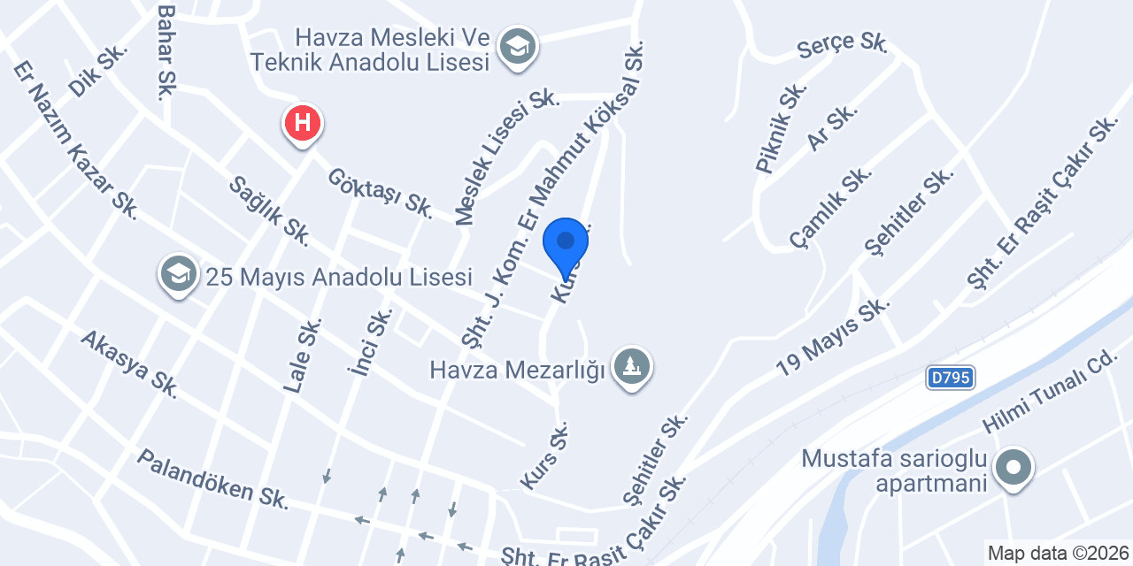 Halk Eğitim Merkezi konumu