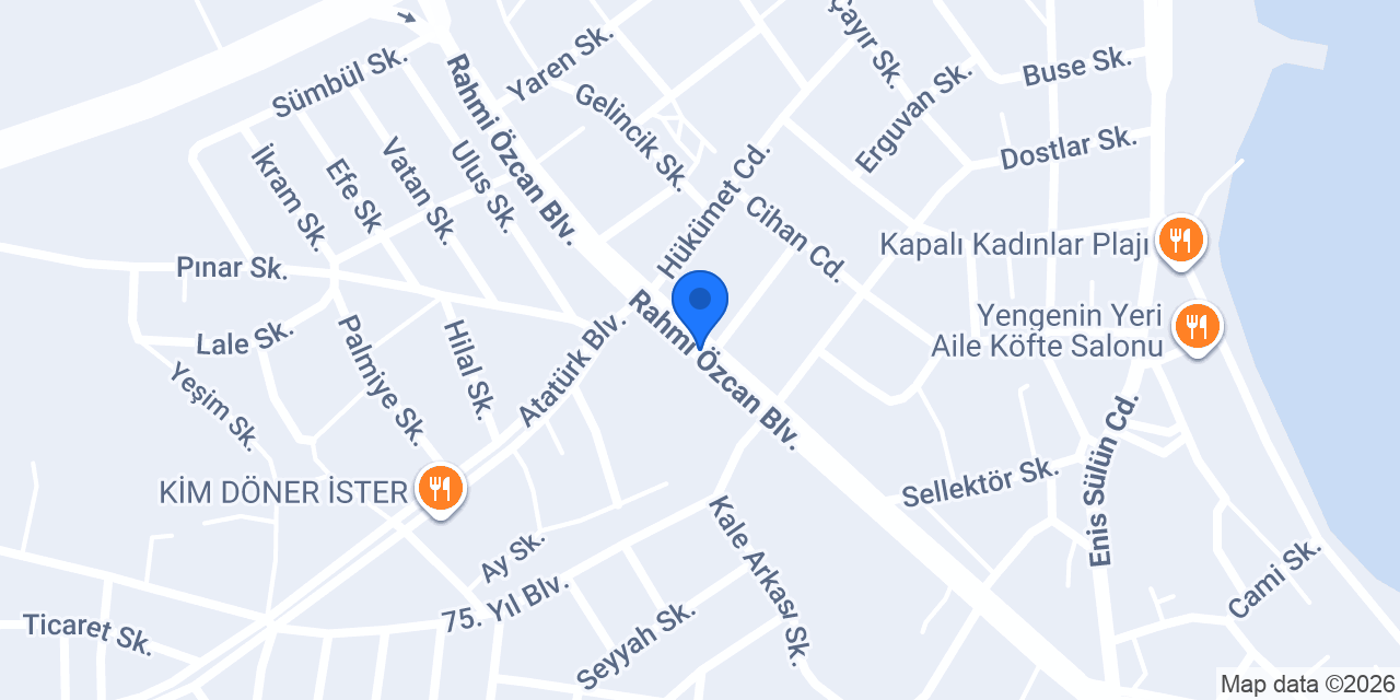 Yıldız Apart Hotel Pansiyon konumu