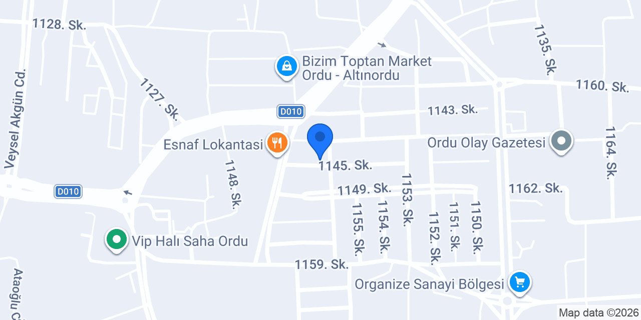 Ulubey Petrol konumu