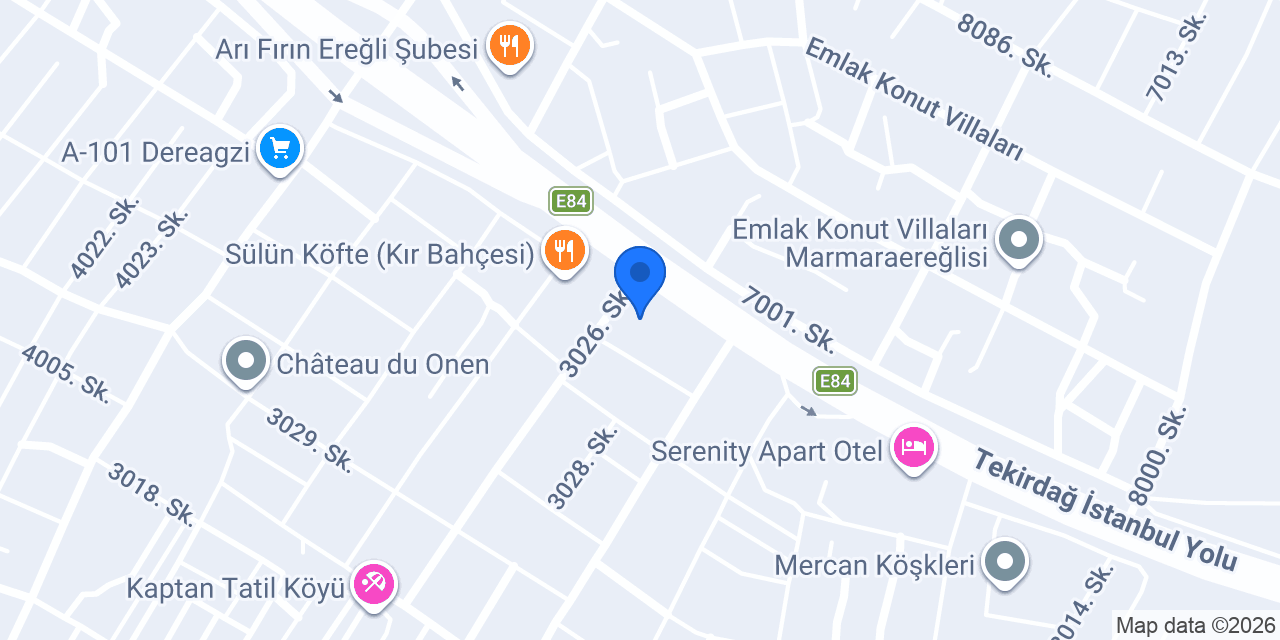 Türker Yapı Sulama Sistemleri konumu