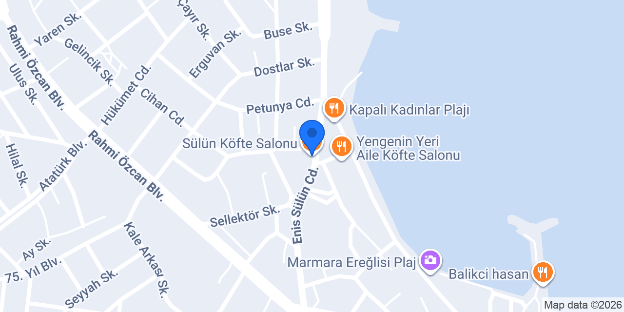 Sülün Butik Otel konumu