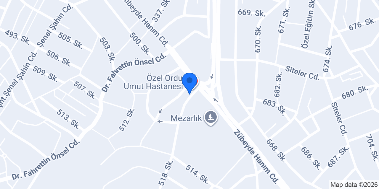 Op. Dr. Metin Akdağ konumu