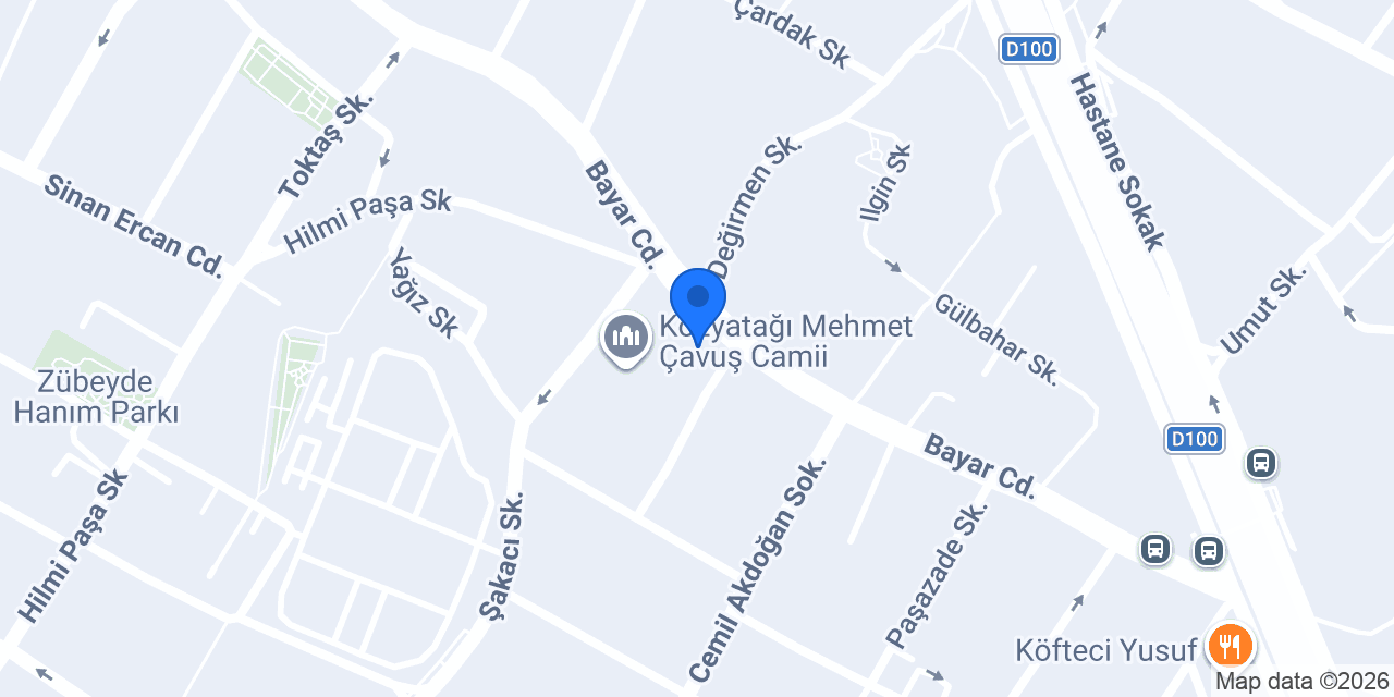 BORA SÜRÜCÜ KURSU KOZYATAĞI konumu