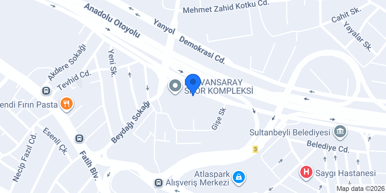 Sultanbeyli Uğur Okulları Kampüsü konumu
