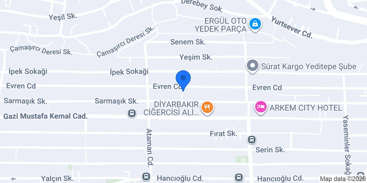 Canlı Çelenk konumu