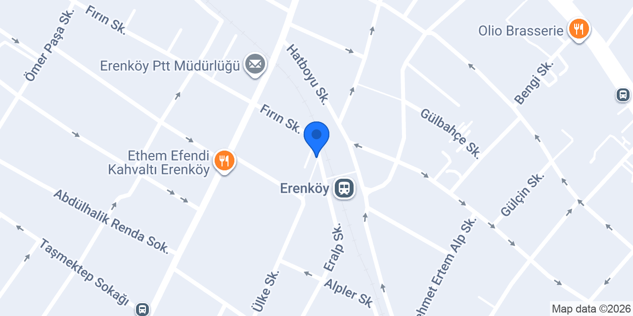 Erenköy Gönüllü Evi konumu