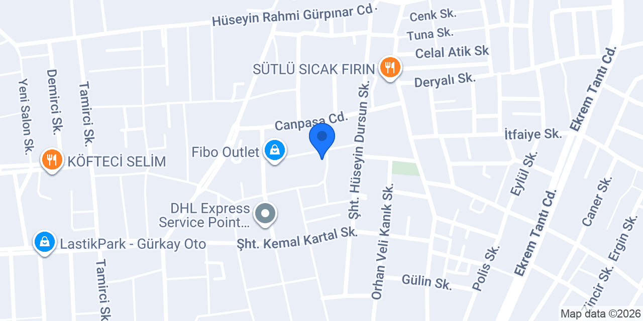 Pınar Sevinç Kuaför konumu