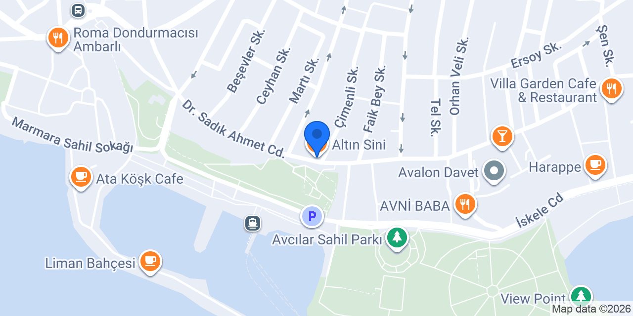 Altın Sini konumu