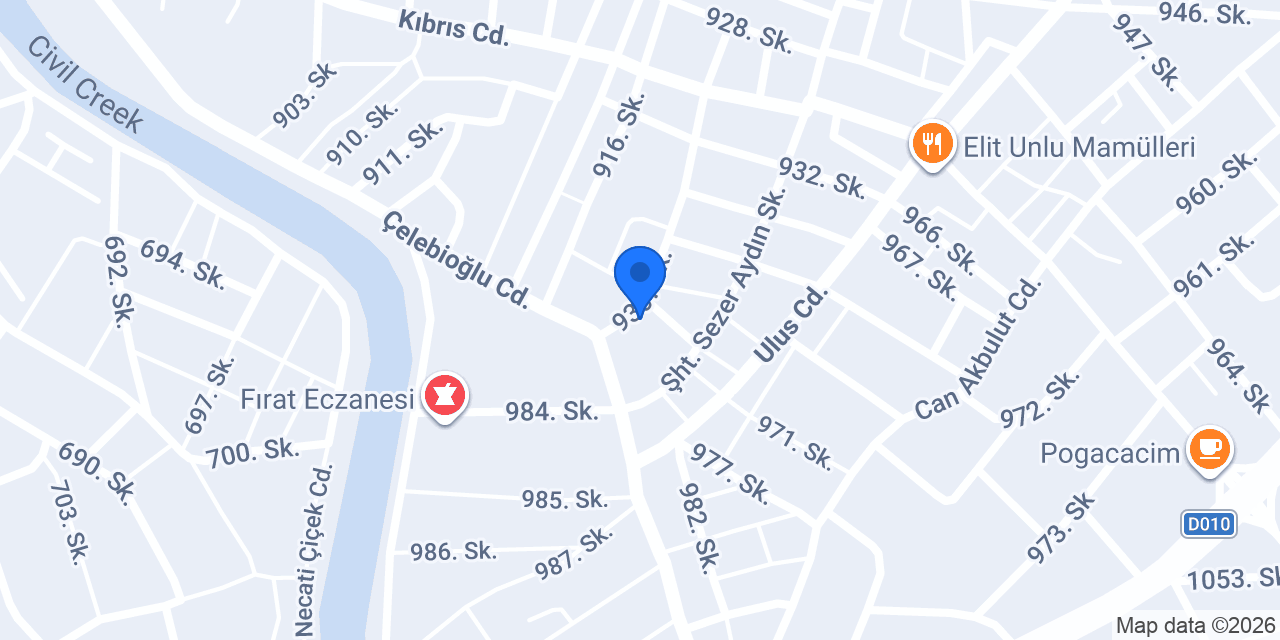 Galeri Mobilya konumu