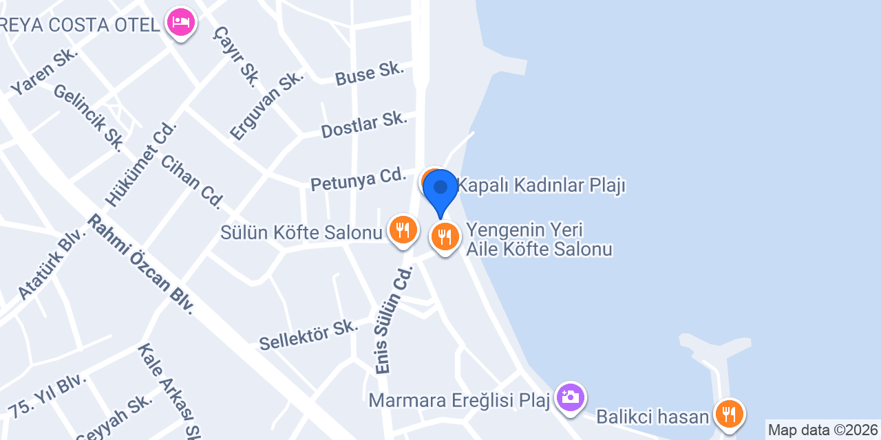 Kafe Destan konumu