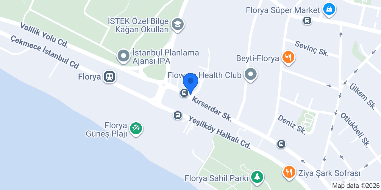 Florya Turizm Taksi konumu