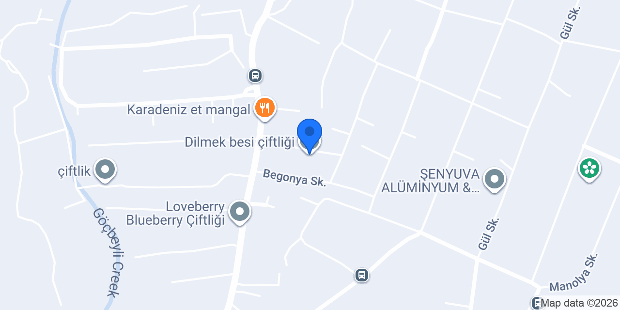 Dilmek besi çiftliği konumu