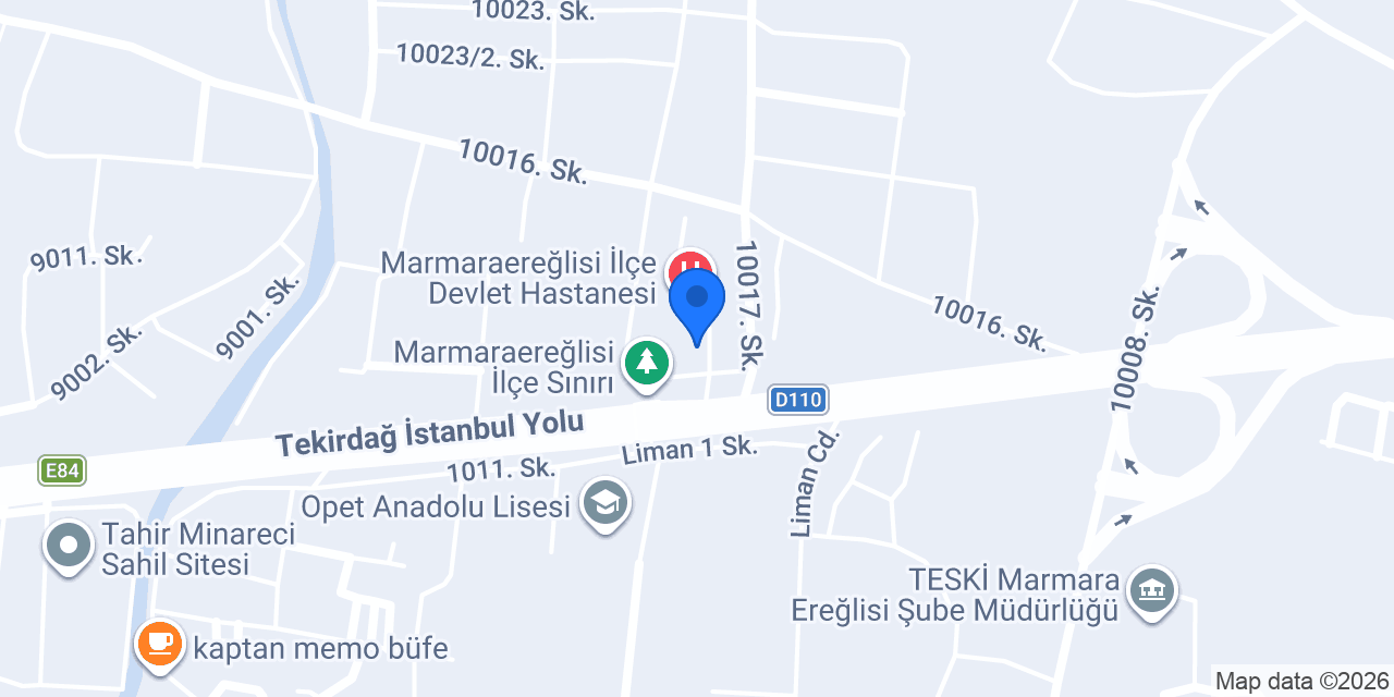 Hastane fast food konumu