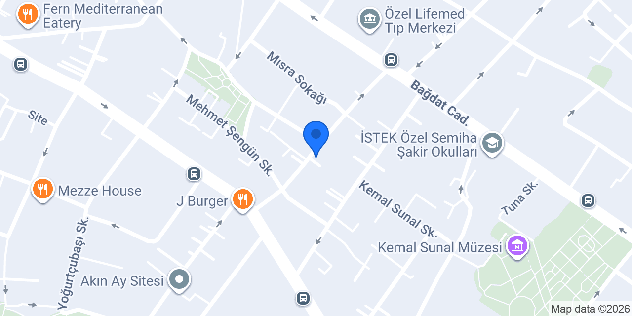 Kuaför Zeki Subaşı konumu