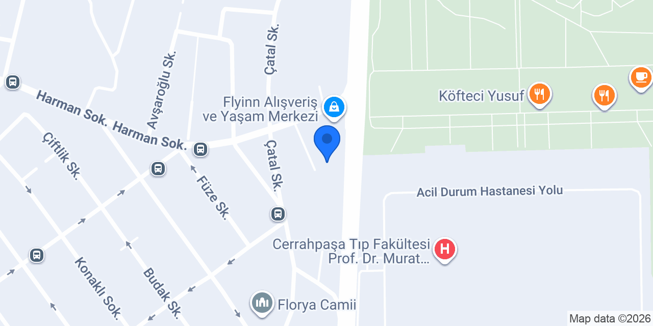 WAFFLE HOUSE FLORYA konumu