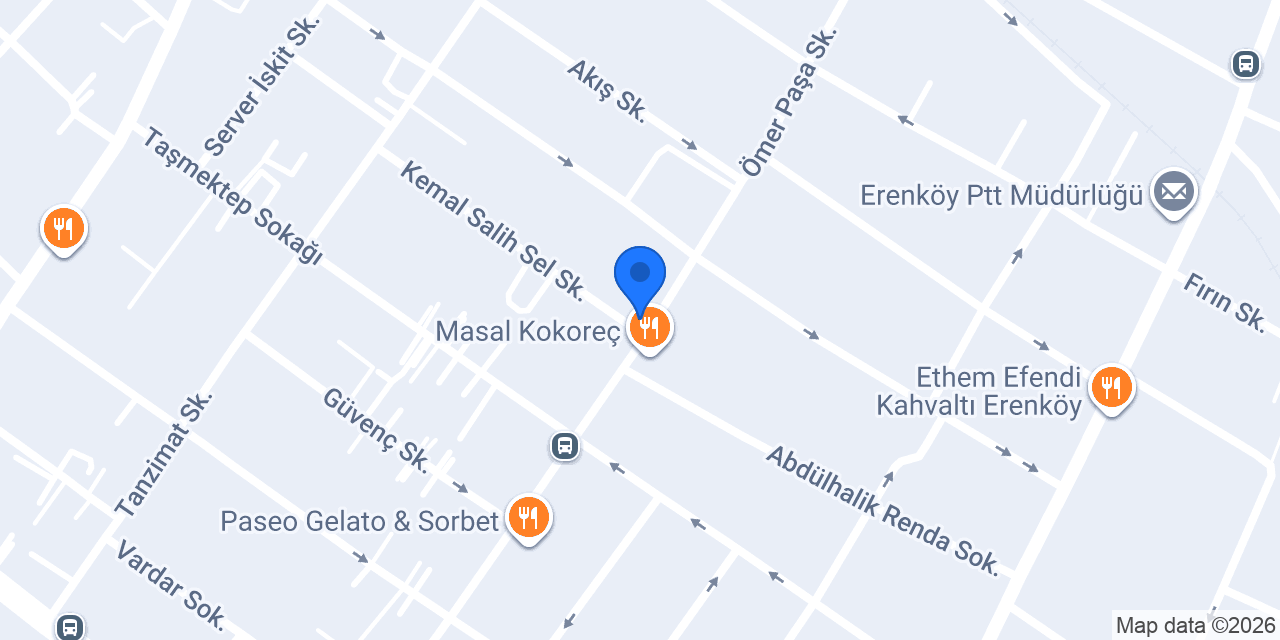 Yakamoz Çiçekçilik konumu