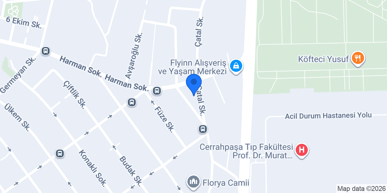 Design Florya BayMari Suites konumu