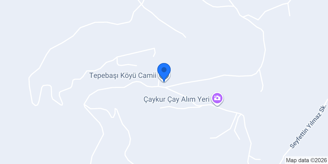Tepebaşı Köyü Camii konumu
