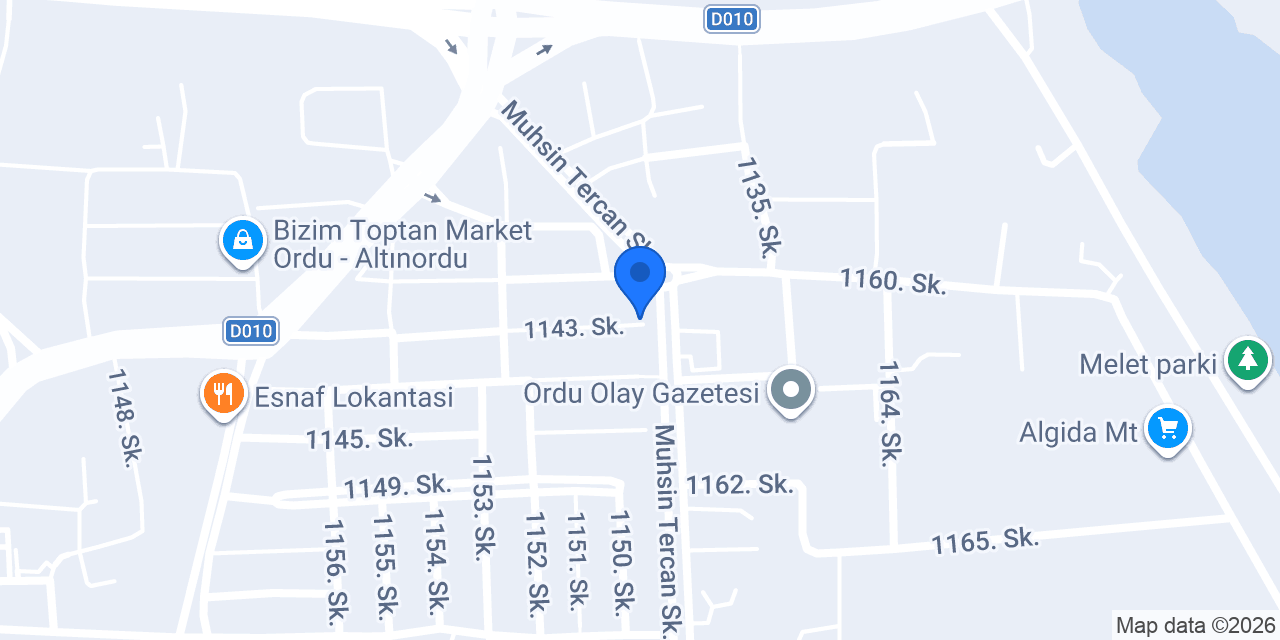 Canburoğlu Ticaret konumu