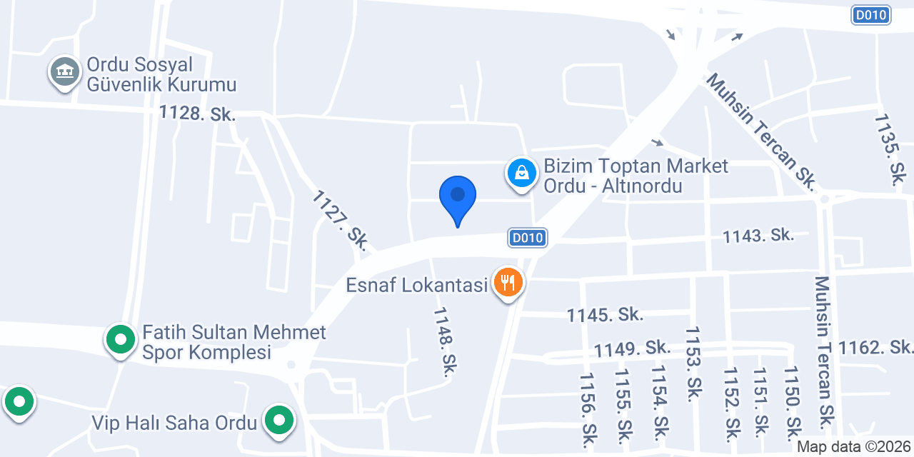 Gramer Mermer Ordu konumu