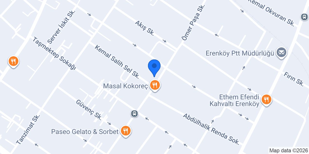 Merve İnşaat Dekorasyon Ltd. konumu