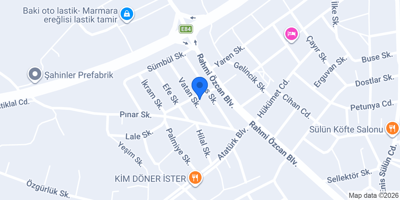 HAN PROJE MİMARLIK & MÜHENDİSLİK konumu