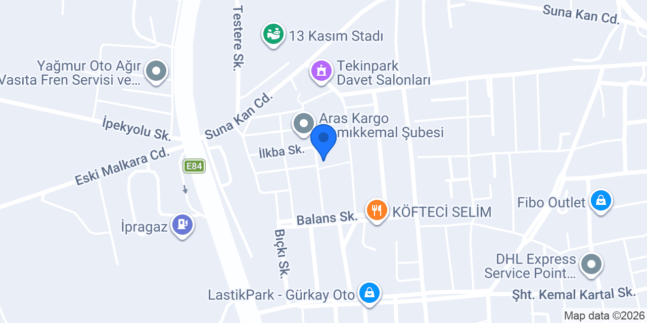 Faruk PİZZA 100.YIL konumu