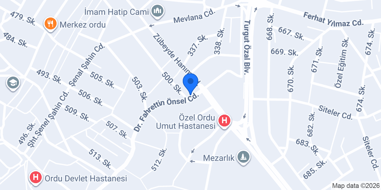 Titiz Emlak konumu
