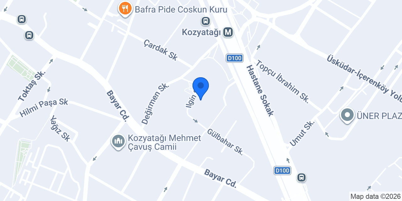 Gülmez dekorasyon konumu