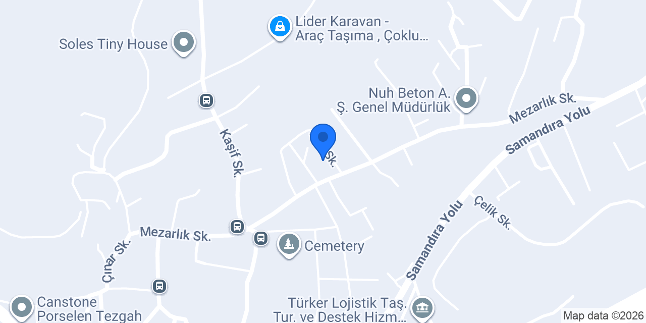 Karavan Dünyası konumu