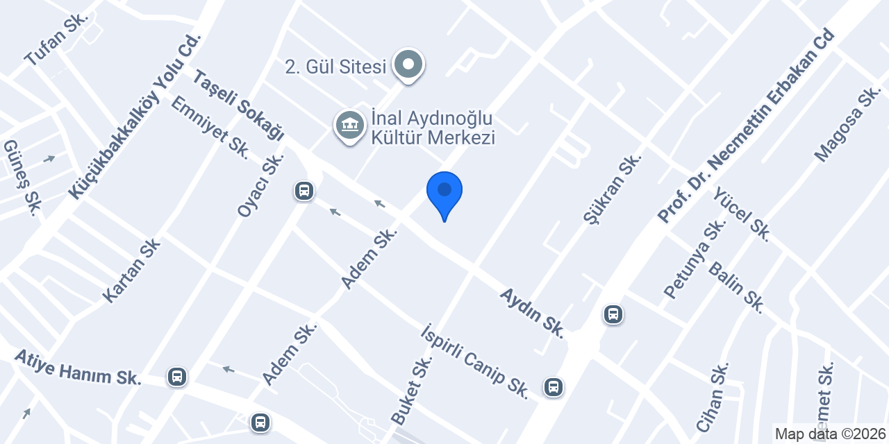Pet Kuaförleri konumu