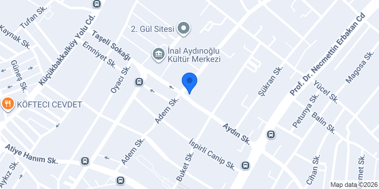 Deniz Kızı Balık Evi konumu