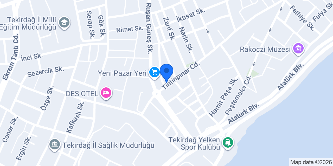 Dalyanoğlu Mobilya home concept konumu