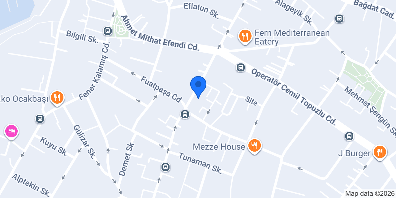 Fener Eczanesi konumu