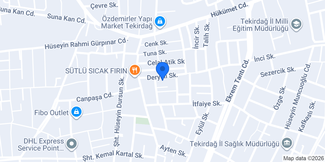 Hüseyin Pehlivan İlkokulu konumu