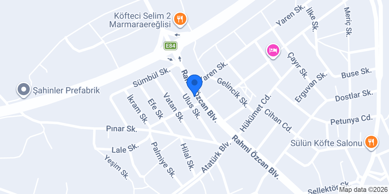 Nehir kuru temizleme konumu