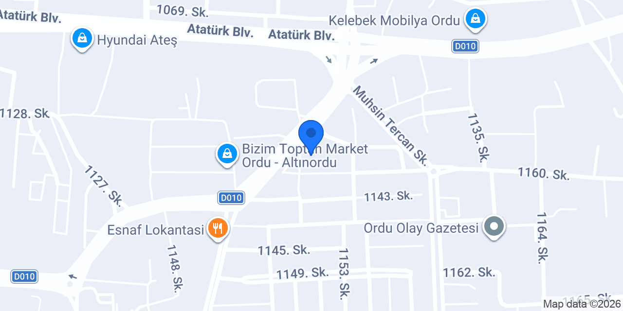 Antep Restoran konumu